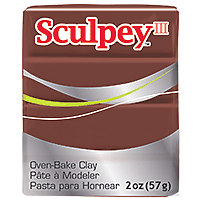 Sculpey III Chocolate 2oz - Nevada Fine Arts