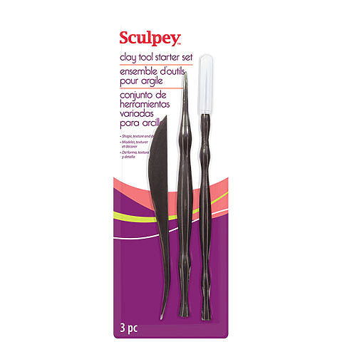 Sculpey Studio Clay Tool Variety Set 3pc - Nevada Fine Arts