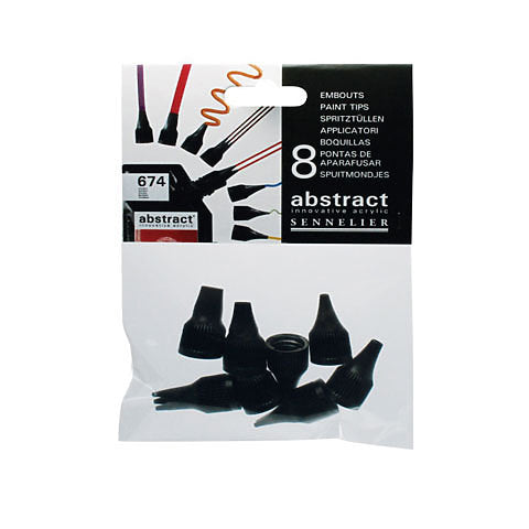 Sennelier Abstract Paint Tips 8ct - Nevada Fine Arts