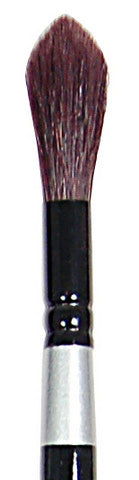 Silver Brush Black Velvet Jumbo Round Medium Short Handle - Nevada Fine Arts