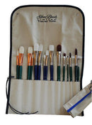 Silver Brush Travel Tote For Short Handle Brushes - Nevada Fine Arts