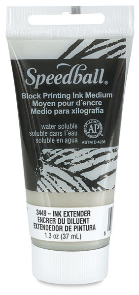 Speedball Water-Soluble Block Printing Ink Extender 1.25oz Tube - Nevada Fine Arts