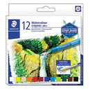 Staedtler Karat Watercolor Crayon Set of 12 - Nevada Fine Arts