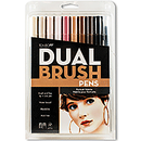 Tombow Dual Brush-Pen Portrait Set