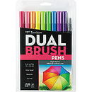 Tombow Dual Brush-Pen Bright Set