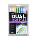 Tombow Dual Brush-Pen Set Pastels - Nevada Fine Arts