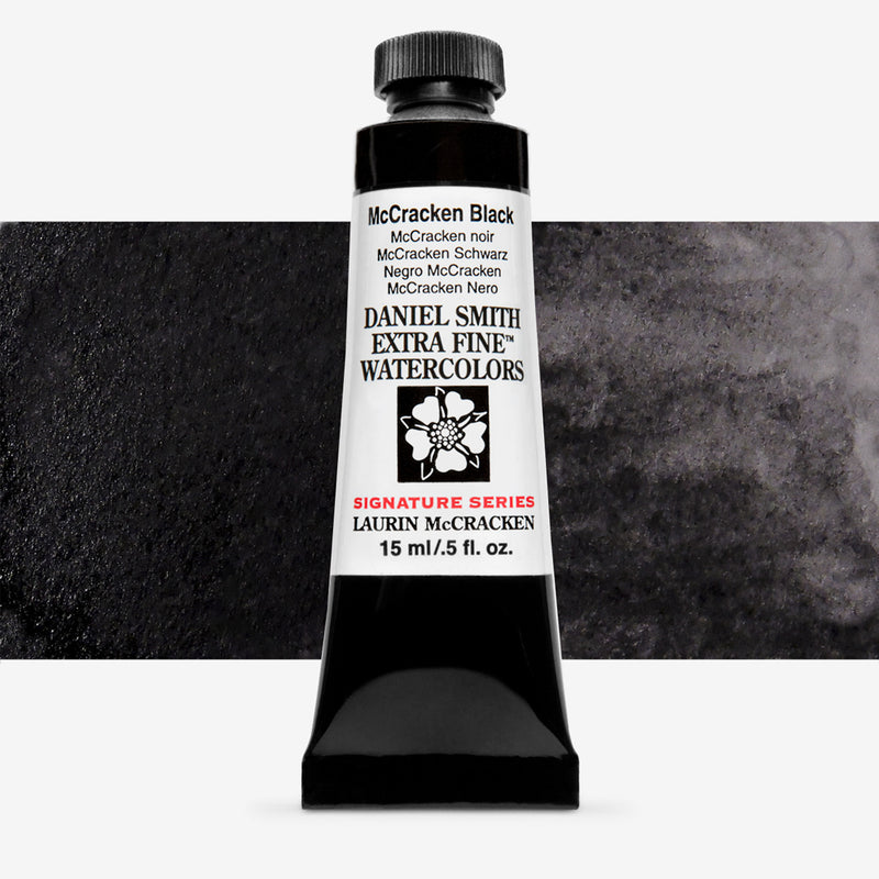 Daniel Smith Extra Fine Watercolors McCracken Black 15ml