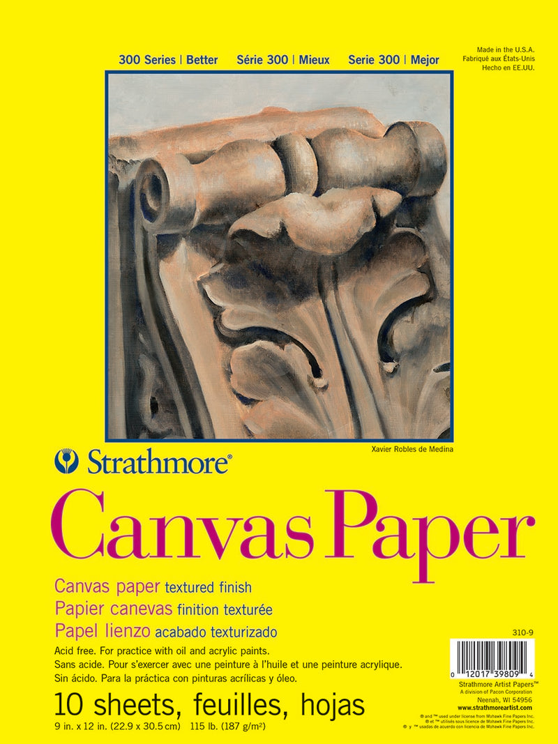 Strathmore 300 Series Canvas Paper Pad