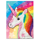 Faber-Castell Do Art Coloring with Clay Kit Unicorn & Friends 25+pc artwork example one