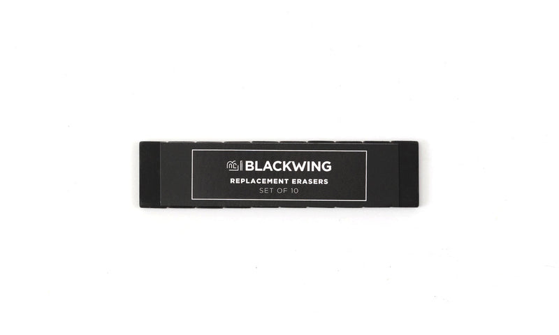 Blackwing Black Eraser 10 Pack