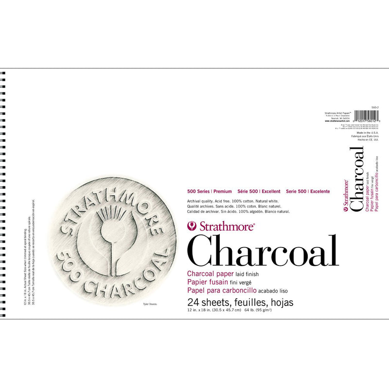 Strathmore 500 Series Charcoal Paper Pad