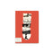 Alibbabette Paris Editions Dix Petits Bols Ruled Note Book 100gm 100pg