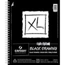 Canson XL Series Black Drawing Paper Pad