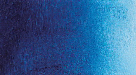 Cranfield Caligo Safe Wash Relief Ink Phthalo blue 75ml Tube color swatch