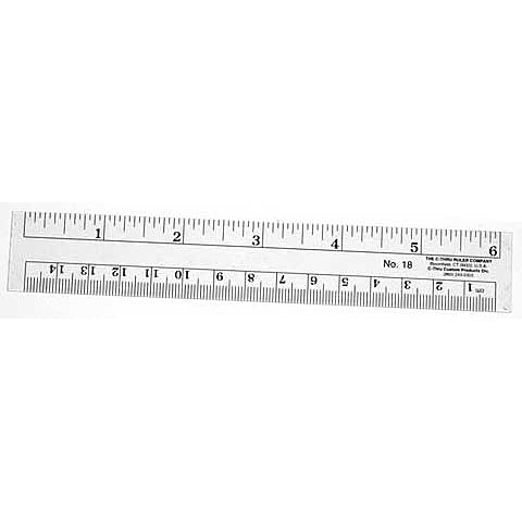 C-Thru Flexible Inch & Metric Ruler