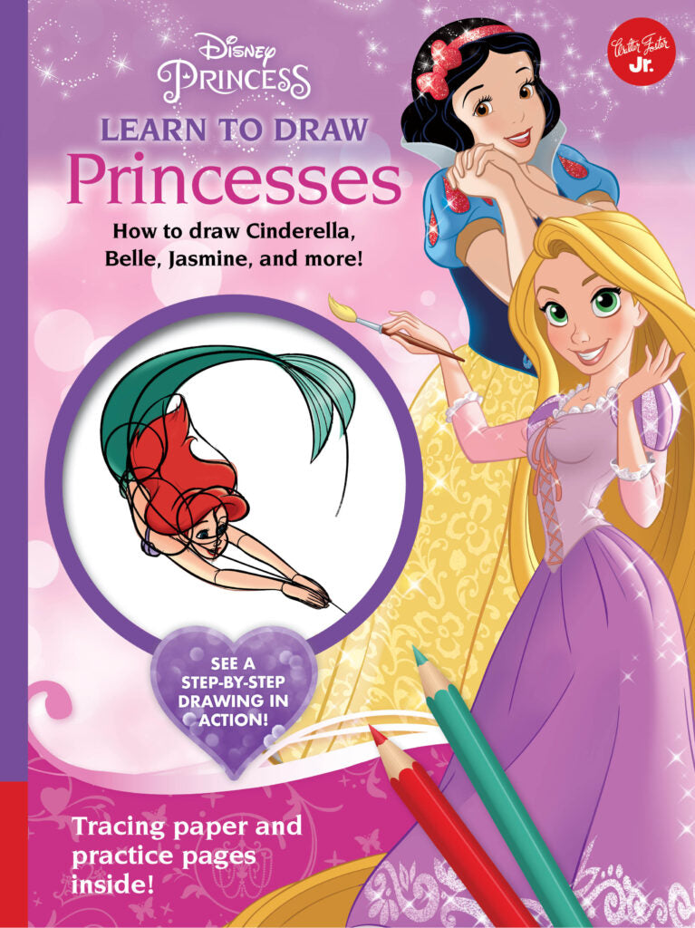 Learn to Draw Disney Princesses book cover