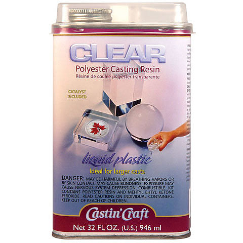Castin Craft Clear Polyester Casting Resin with Catalyst