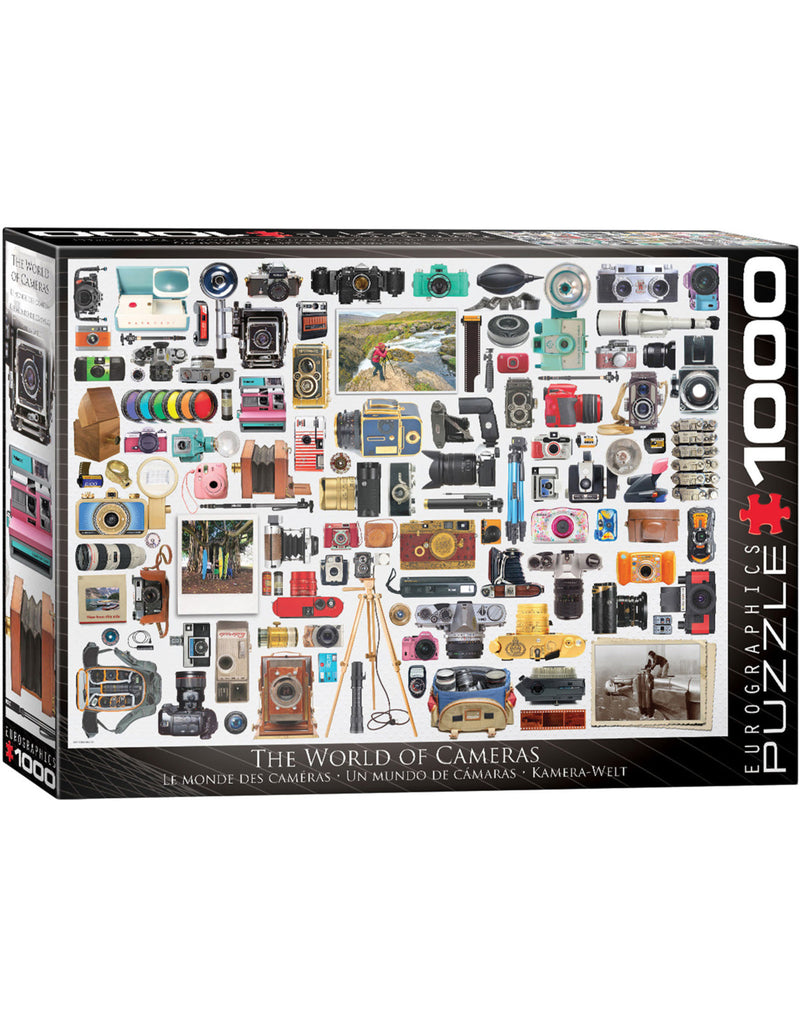 Eurographics The World of Cameras 1000 Piece Puzzle