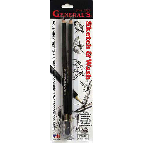 General Sketch & Wash Pencil Kit