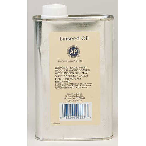 Grumbacher Linseed Oil 8Oz Can