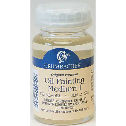 Grumbacher Oil Painting Medium
2.5 oz.