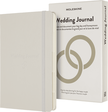 Moleskine Wedding Passion Journal Large 5"x8.25"