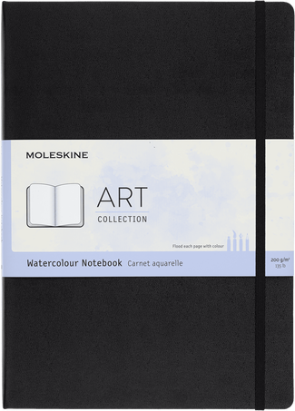 Moleskine Watercolor Notebook A4 11.75"x8.25" Portrait 60 pages