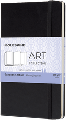 Moleskine Japanese Album Pocket 5.5"x3.5" Black 60 pages