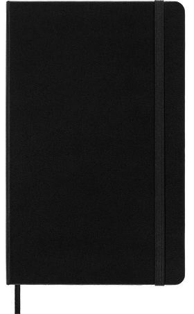 Moleskine Classic Notebook Dotted Medium 4.5"x7" Black Hard Cover 208 pages