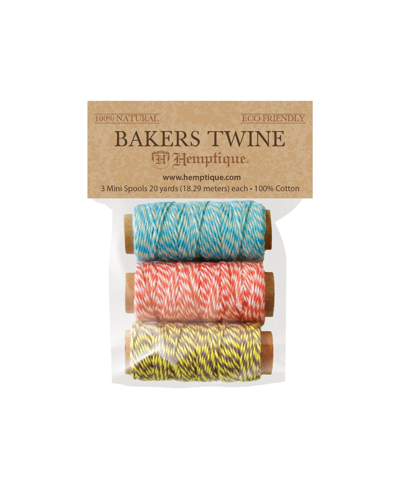 Hemptique Baker's Twine 3pkk Hula Hoop