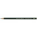 Faber-Castell Castell 9000 Graphite Pencil 3H closeup two