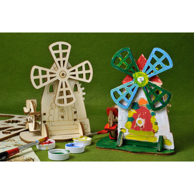UGears 3D Wood Puzzle- Mill