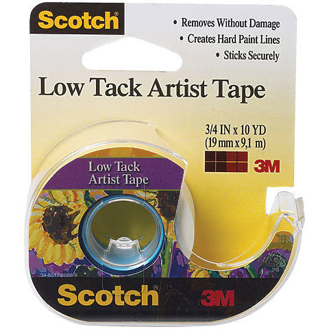 3M Scotch Low Tack Artist Tape
