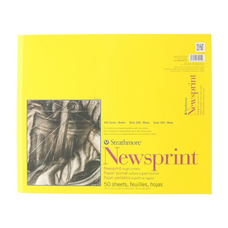 Strathmore 300 Series Newsprint Paper Pad