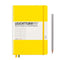 Leuchtturm1917 Notebook Medium (A5) Hardcover, 249 numbered pages, Ruled, Lemon