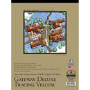 Bee Paper Gateway Deluxe Tracing Vellum Pad 9"x12" 25sh 68lbs