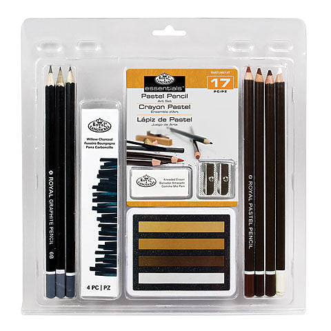 R&L Essentials Pastels Pencil Set 17 pc.