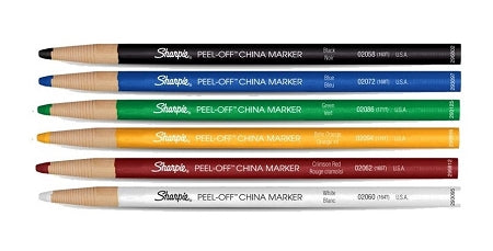 Sharpie Peel-off China Marker Red