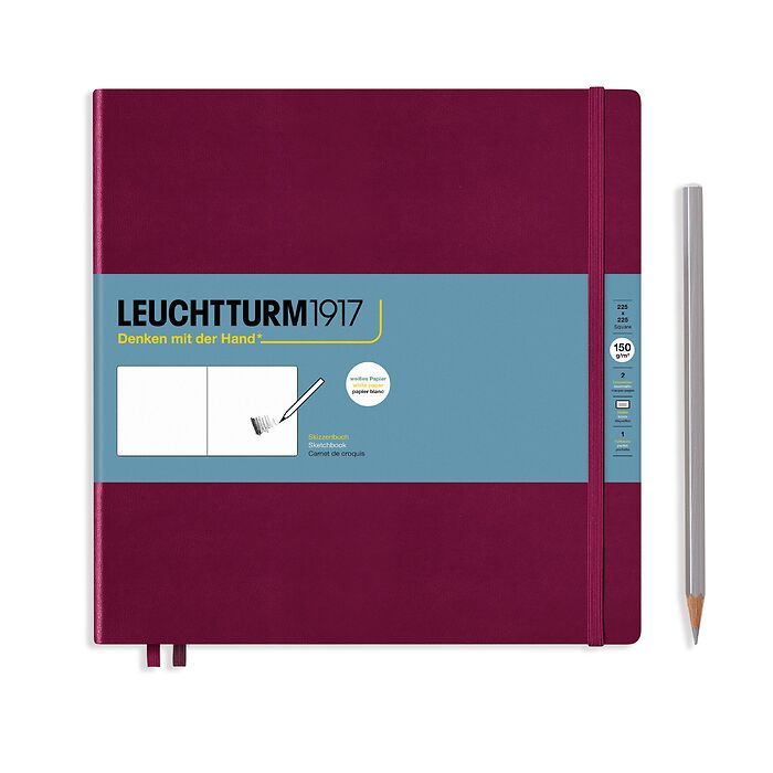 Etchr Mixed Media Hardbound Sketchbook - A6, 4.1 x 5.8, Hot Press,  Landscape