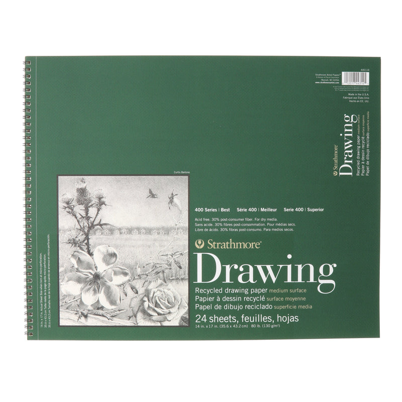 Strathmore 400 Series Drawing Paper Pad Recycled