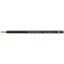 Faber-Castell Castell 9000 Graphite Pencil B closeup two