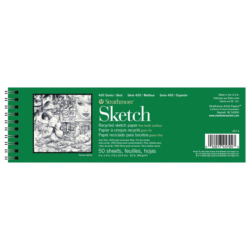 Strathmore 400 Series Sketch Paper Pad Recycled