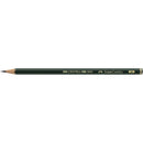Faber-Castell Castell 9000 Graphite Pencil 3B closeup two