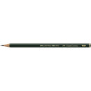 Faber-Castell Castell 9000 Graphite Pencil 7B closeup two